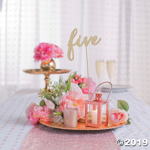 Rose Gold Sequin Table Runner (1 Piece(s))