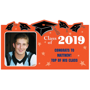 Graduation Custom Photo Table Runner (1 Piece(s))