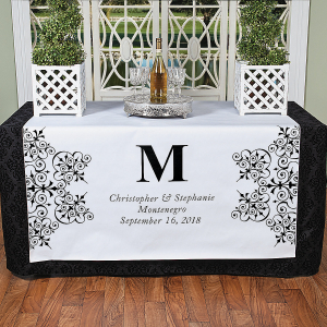Personalized Monogram Table Runner (1 Piece(s))