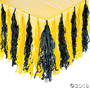 Construction Zone Fringe Table Skirt (1 Piece(s))