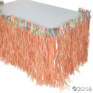 Luau Fringe Table Skirt (1 Piece(s))
