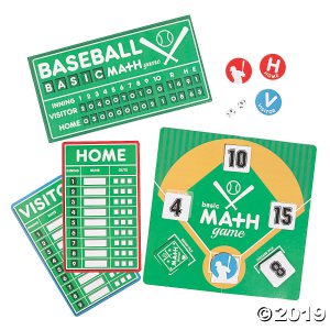 Baseball Addition & Subtraction Game (1 Set(s))