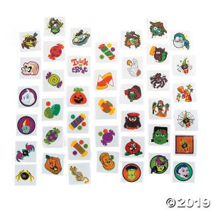 Halloween Tattoo Assortment (720 Piece(s))