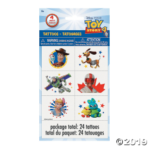 Disney Pixar Toy Story 4 Temporary Tattoos (24 Piece(s))