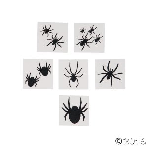 Black Spider Tattoos (72 Piece(s))