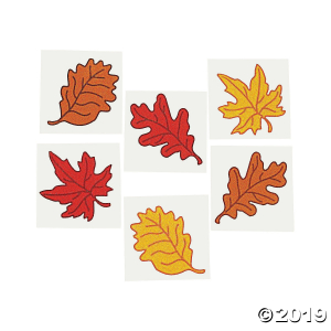 Leaf Glitter Tattoos (72 Piece(s))