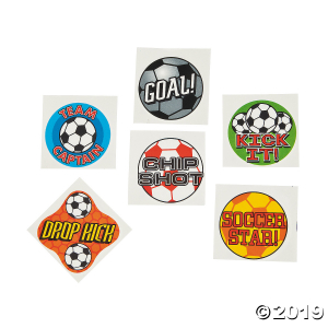 Soccer Tattoos (72 Piece(s))