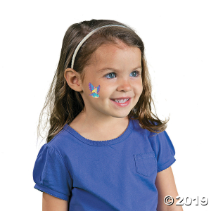 Fairy Princess Glitter Temporary Tattoos (72 Piece(s))