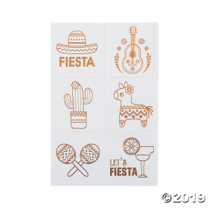 Fiesta Temporary Tattoos (72 Piece(s))