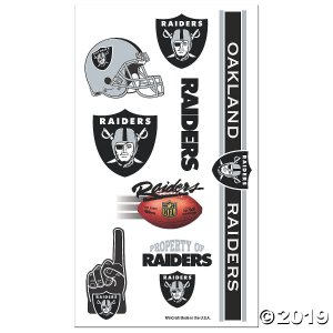 NFL® Oakland Raiders Tattoos (7 Piece(s))