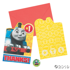 Thomas the Tank Engine & Friends Thank You Cards (8 Piece(s))