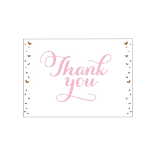 Personalized Cheers Thank You Cards (10 Piece(s))