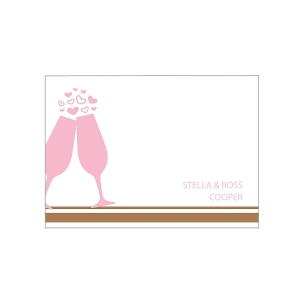 Personalized Cheers Thank You Cards (10 Piece(s))