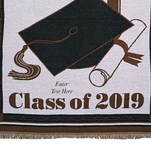 Personalized Class of 2019 Religious Graduation Throw (1 Piece(s))