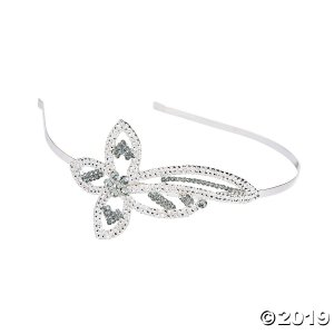 Silver Bridal Tiara Headband (1 Piece(s))