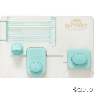 We R Memory Keepers Mini Alphabet Punch Board) (1 Piece(s))
