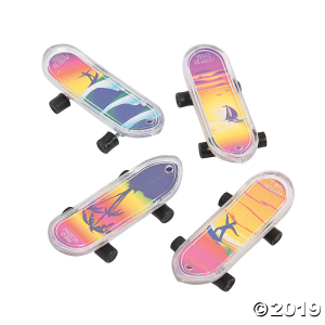 Tropical Mini Skateboards (36 Piece(s))