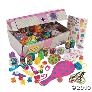 Girly Girl Treasure Chest Assortment (100 Piece(s))