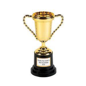 Personalized Large Gold Trophy