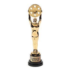 Personalized And the Award Goes To Trophy (1 Piece(s))