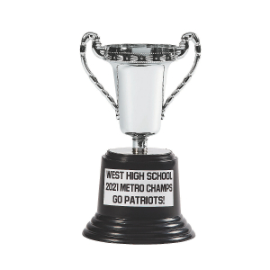Personalized Silver Trophies (Per Dozen)