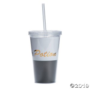 Happy Potion Plastic Tumbler with Straw – pamasonauthor