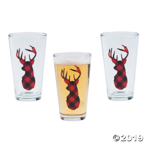 Buffalo Plaid Glass Tumblers (1 Set(s))