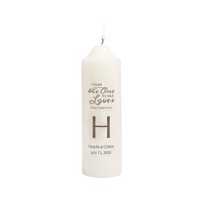 Personalized Monogram Song of Soloman Unity Candle (1 Piece(s))