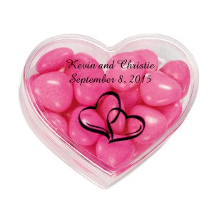 Personalized Heart-Shaped Boxes (24 Piece(s))