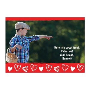Personalized Custom Photo Valentine's Day Cards (25 Piece(s))