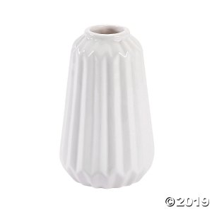 White Ceramic Vases (1 Set(s))