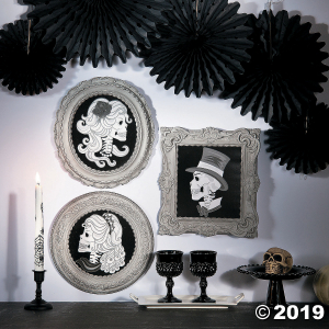 Cameo Skeleton Pictures Halloween Decoration (3 Set(s))