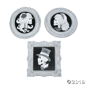 Cameo Skeleton Pictures Halloween Decoration (3 Set(s))