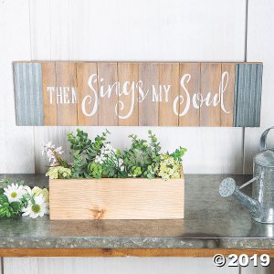 Then Sings My Soul Wall Sign (1 Piece(s))