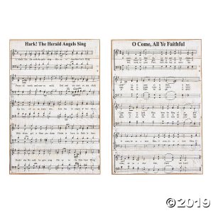 Christmas Hymn Signs (1 Set(s))