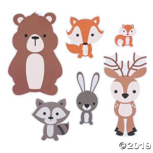 Woodland Party Animal Cutouts (6 Piece(s))