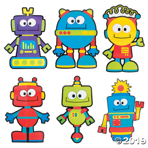 Giant Robot Cutouts (1 Set(s))