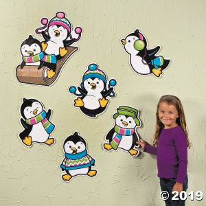 Penguin Party Cutouts (Per Dozen)