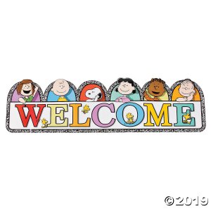 Peanuts® Multicolor Welcome Banner (1 Piece(s))