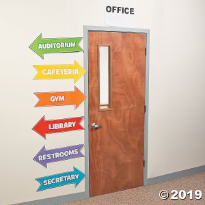 Classroom Directional Signs (Per Dozen)