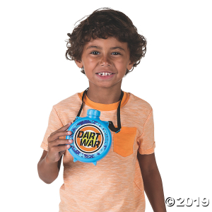 Dart Battle Party Plastic Canteens (Per Dozen)