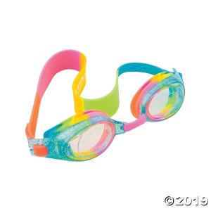 Aqua2ude Rainbow Glitter Swimming Goggles (1 Piece(s))