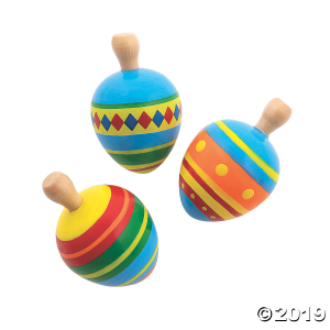 Fiesta Spin Tops (Per Dozen)