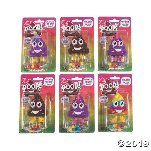 Oh Poop Emoji Candy Dispensers (6 Piece(s))