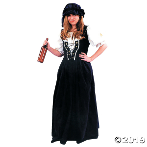 Women's Renaissance Skirt & Hat Costume - Standard (1 Piece(s))