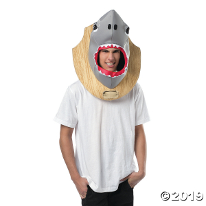 Adult Trophy Head Shark Costume (1 Piece(s))