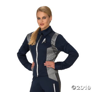 Women's Star Trek: Discovery Silver Science Uniform Costume - Large (1 Piece(s))
