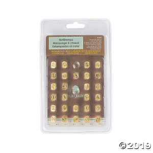Mini Lowercase Alphabet Hot Stamps Set (1 Set(s))