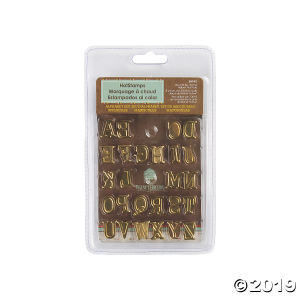 Uppercase Alphabet Hot Stamps Set (1 Set(s))