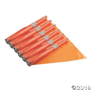 Hygloss® Cello-Wrap Roll, Orange, 6 Rolls (6 Piece(s))
